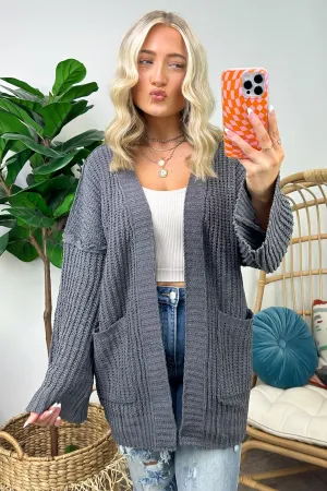 Toasty Chic Long Sleeve Pocket Cardigan - FINAL SALE