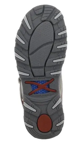 Twisted X Men's Grey Elephant Cell Stretch Chukka Driving Moc