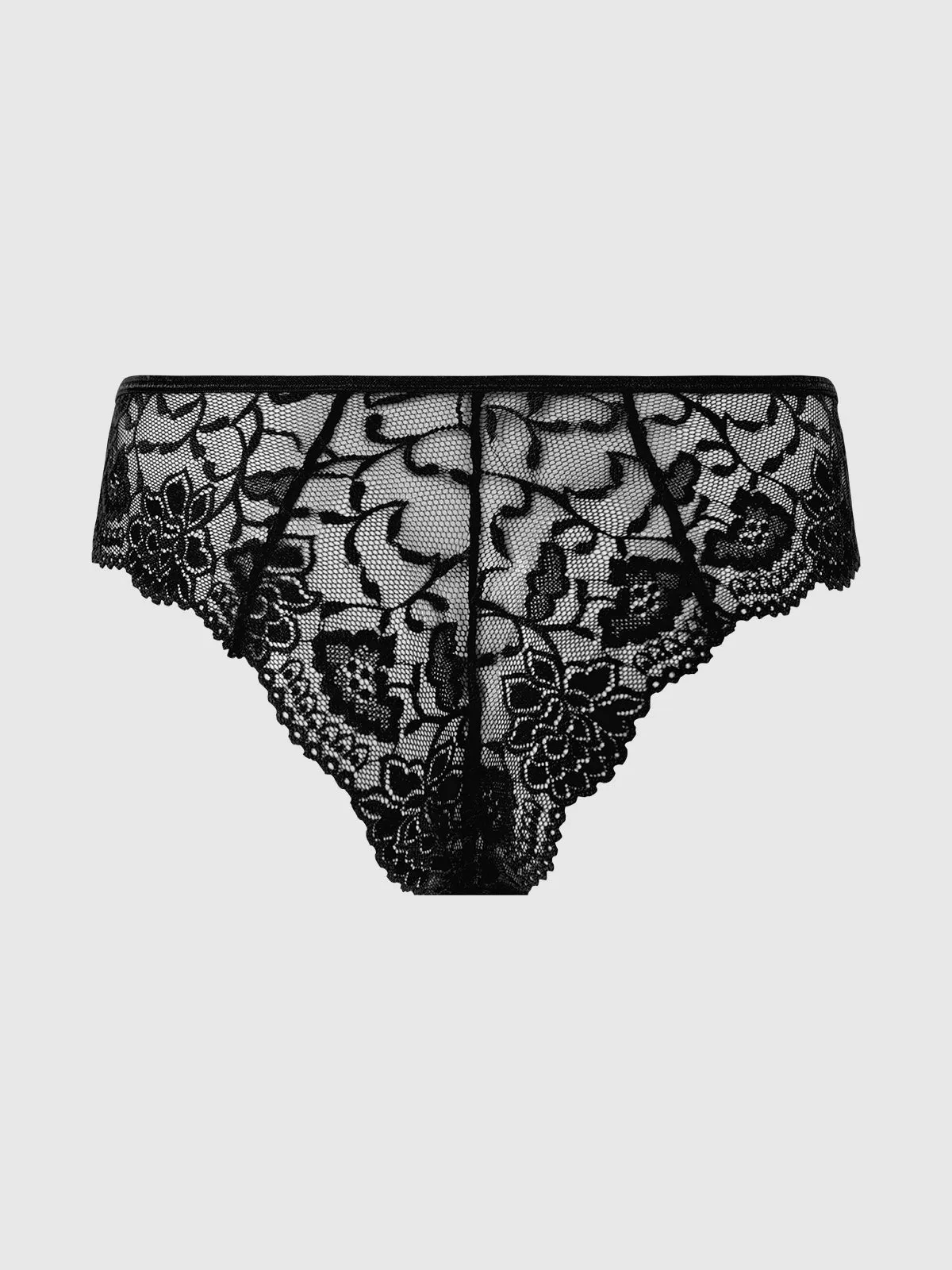 Vivian Lace Keyhole Front Cheeky