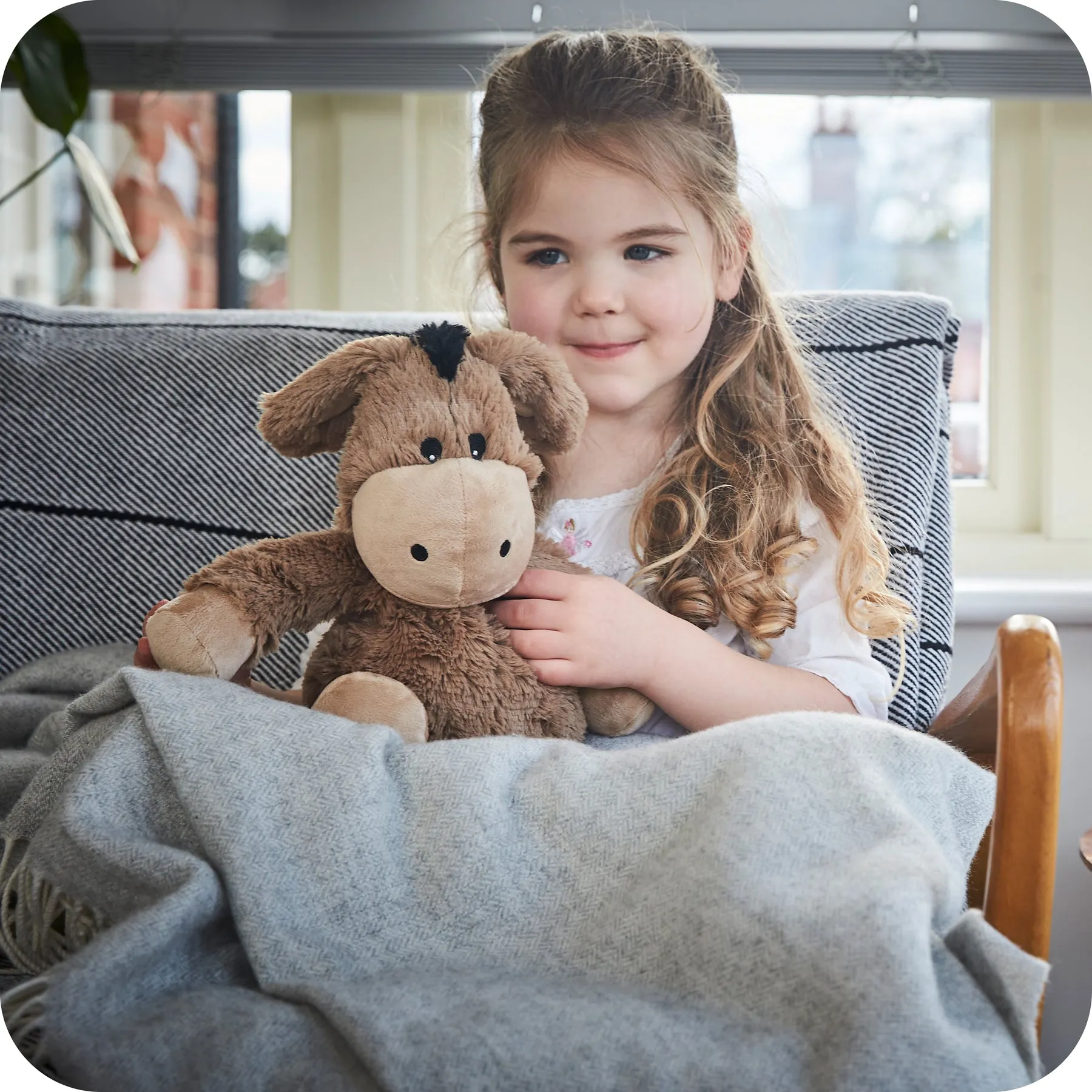 Warmies - 13'' Donkey Fully Heatable Cuddly Toy (CP-DON-1)