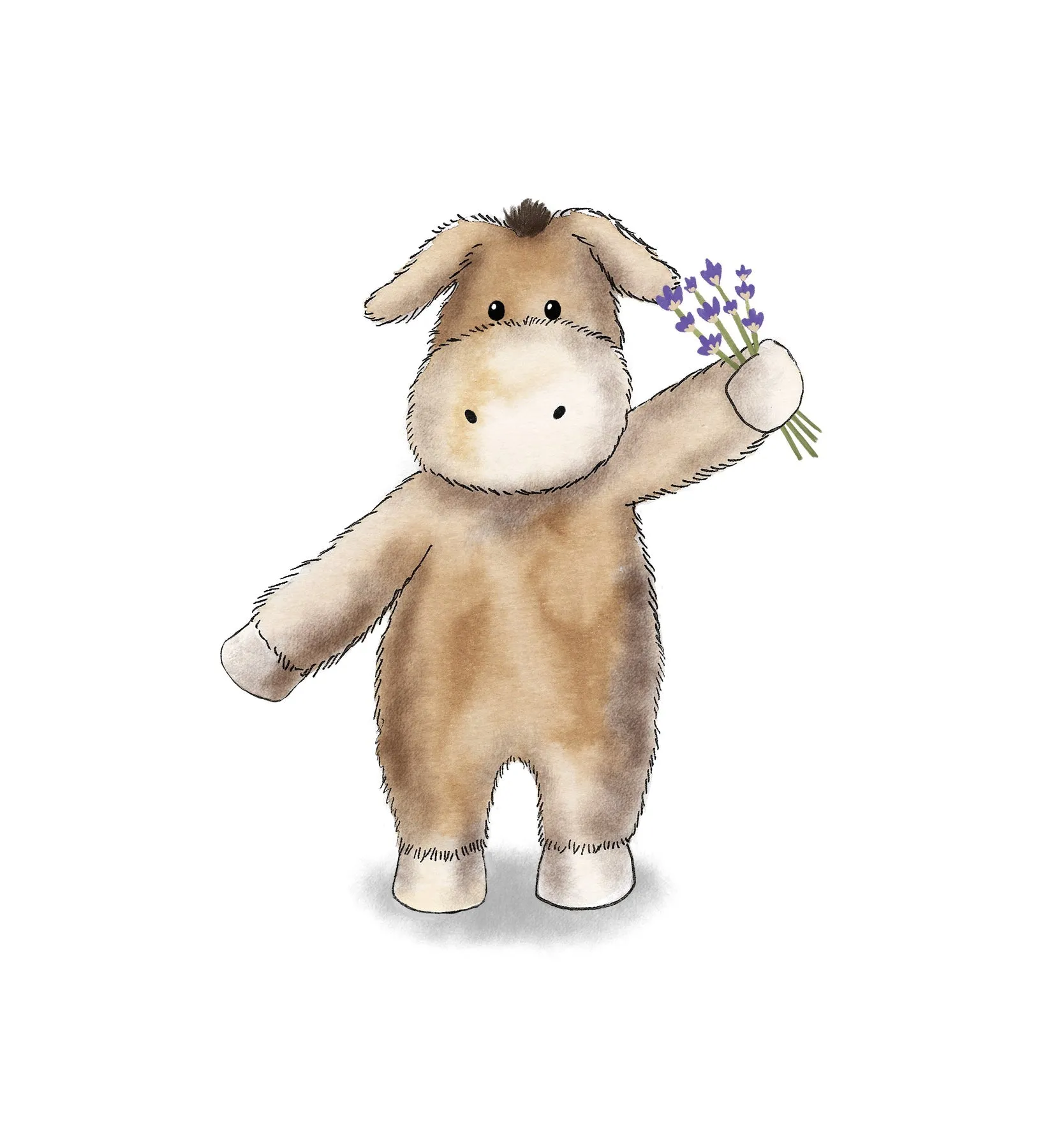 Warmies - 13'' Donkey Fully Heatable Cuddly Toy (CP-DON-1)