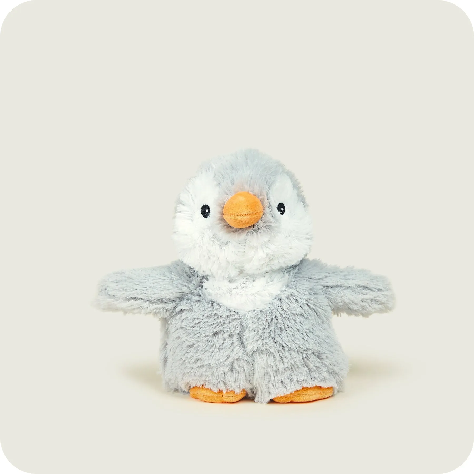 Warmies - Junior Grey Penguin Plush Toy (JUN-PEN-4)