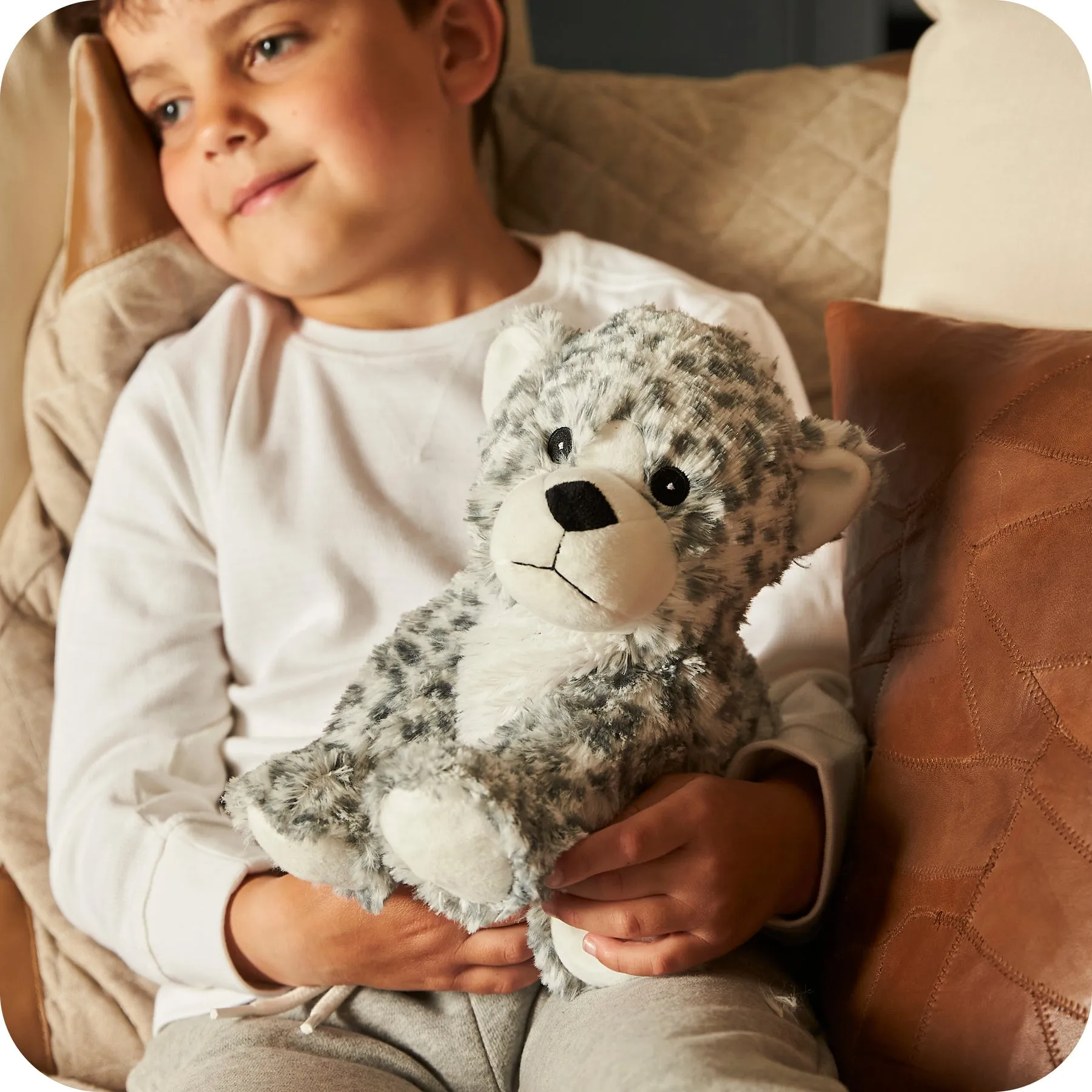 Warmies - Snow Leopard Microwavable Plush Toy (CP-LEO-2)