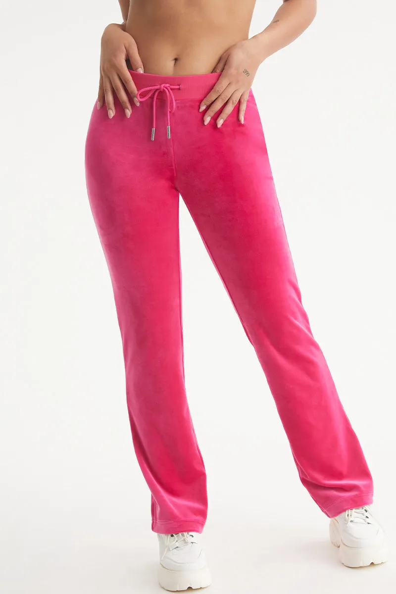 Wifey Customizable Big Bling Velour Track Pants Juicy Couture