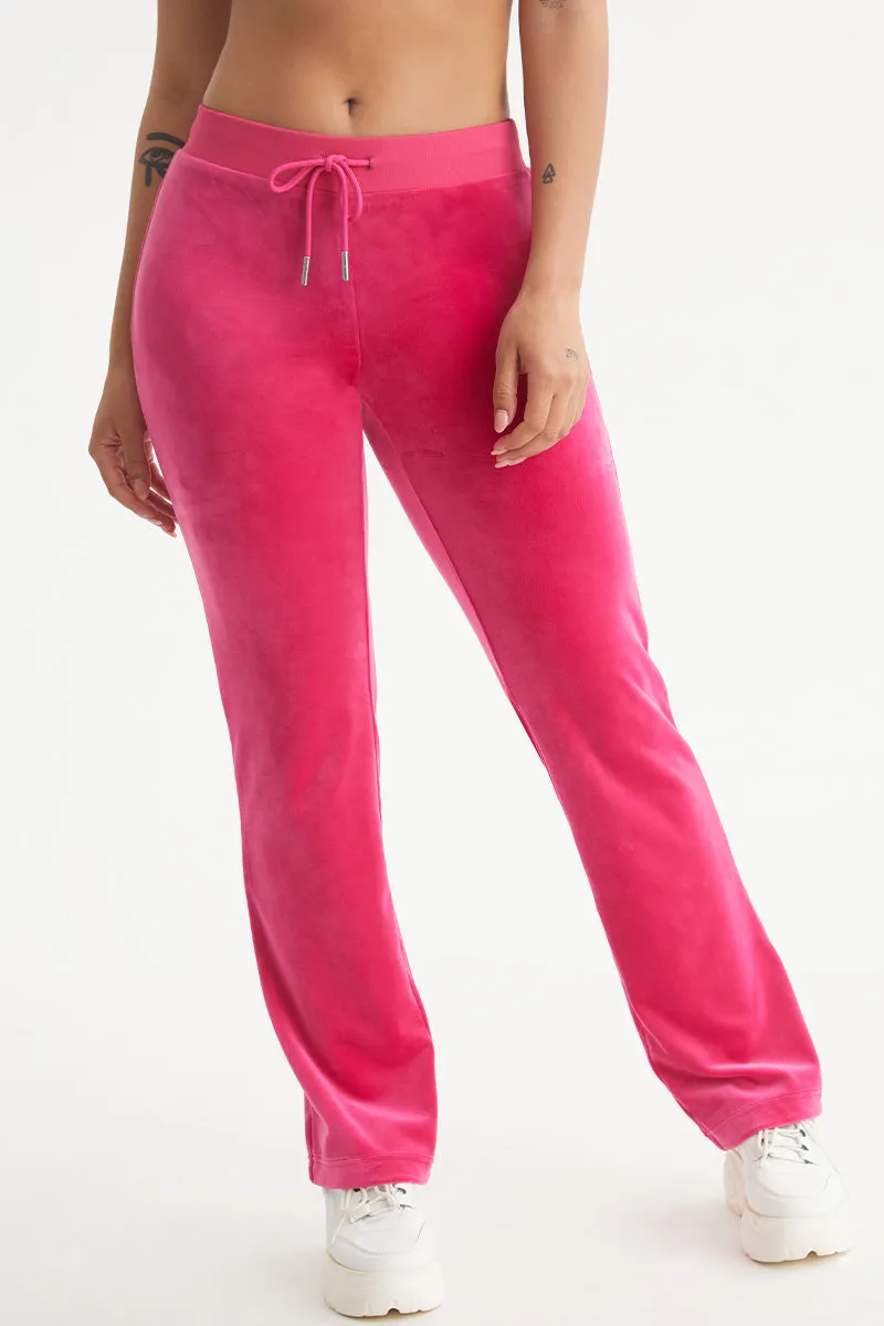 Wifey Customizable Big Bling Velour Track Pants Juicy Couture