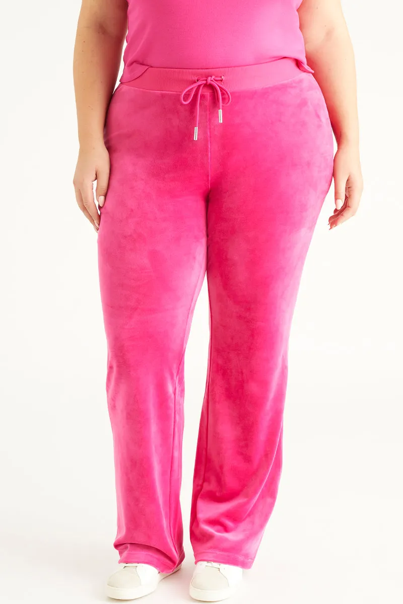 Wifey Customizable Big Bling Velour Track Pants Juicy Couture