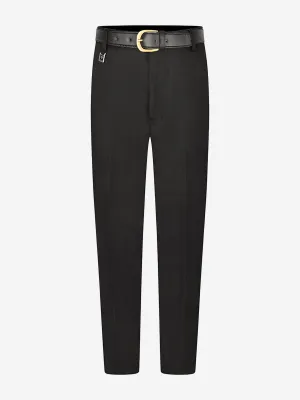 Zeco Boys School Senior Standard Fit Trousers - Long Leg in Black